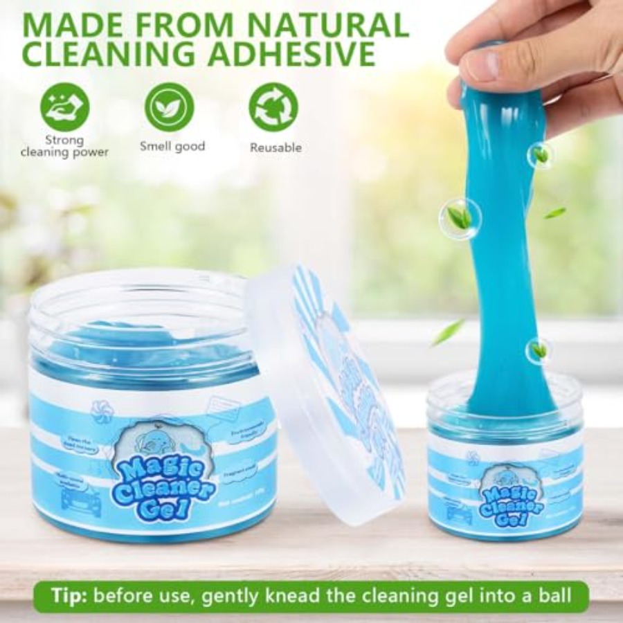 2 Pack Car Cleaning Gel Slime  – Interior Detailing Kit recenzja i cena