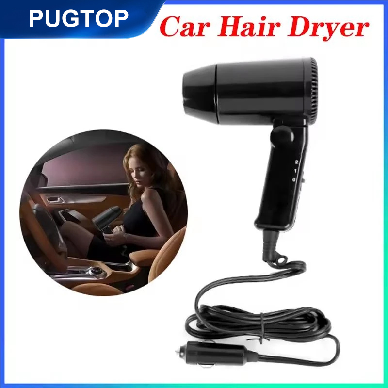 Portable 12V Folding Car Hair  – Dryer Car Blower recenzja i cena