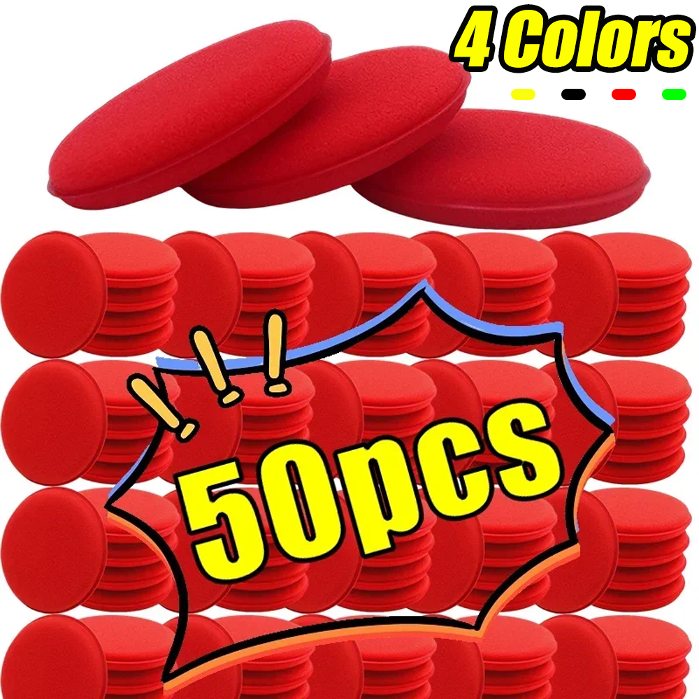 50pcs Round Car Ultra Soft Foa – Wax Applicator Pad recenzja i cena