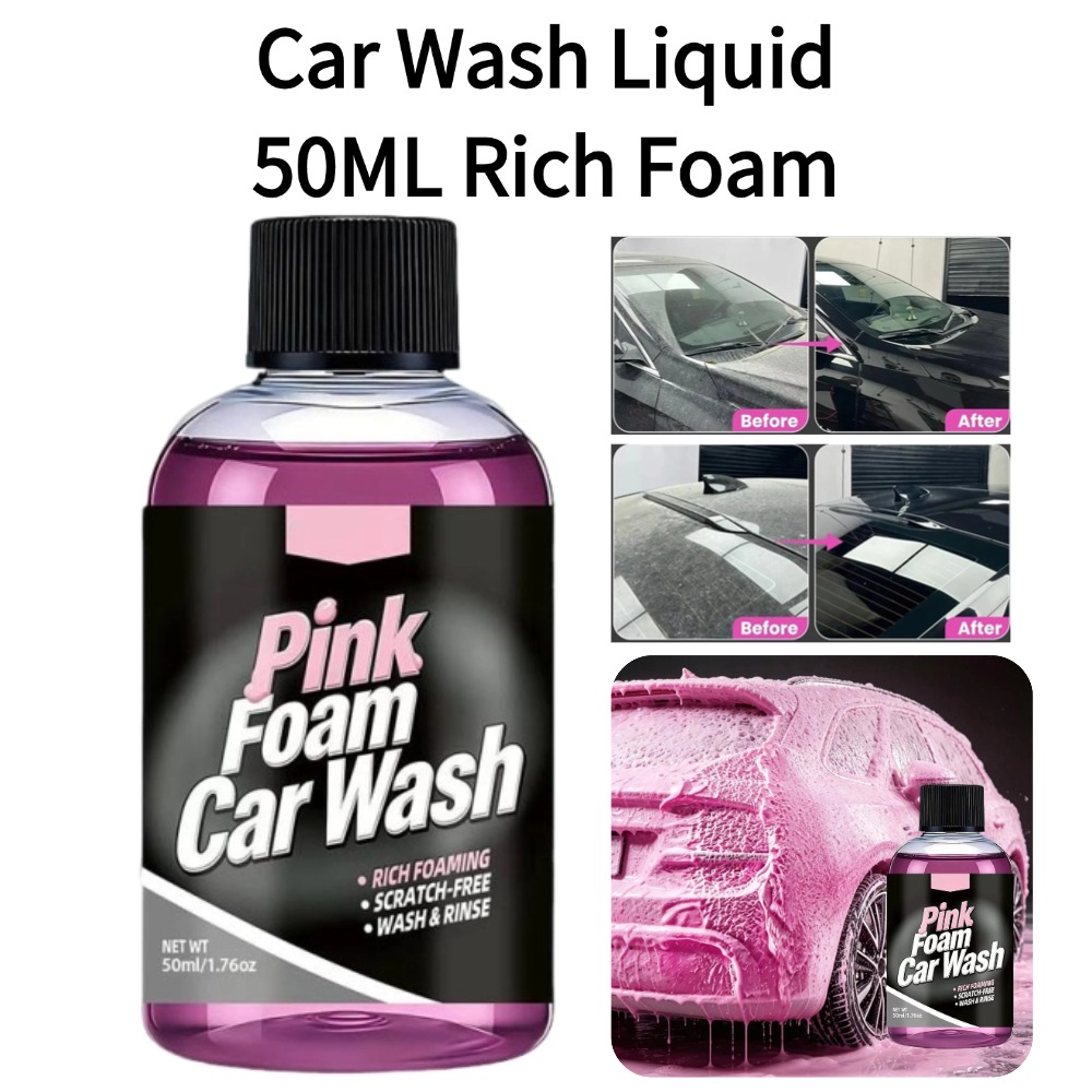 50ml Foam Car Wash Liquid Acti – Microfiber Towel Detailing recenzja i cena