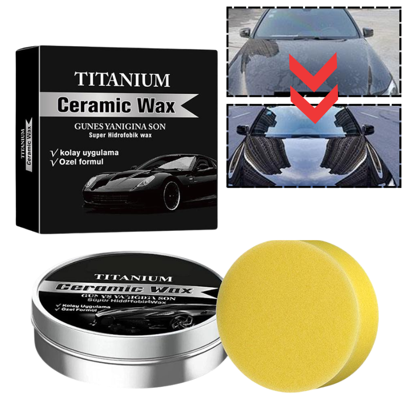 1-5pcs Ceramic Wax Cream Easy  – Car Wax Ceramic Coating recenzja i cena