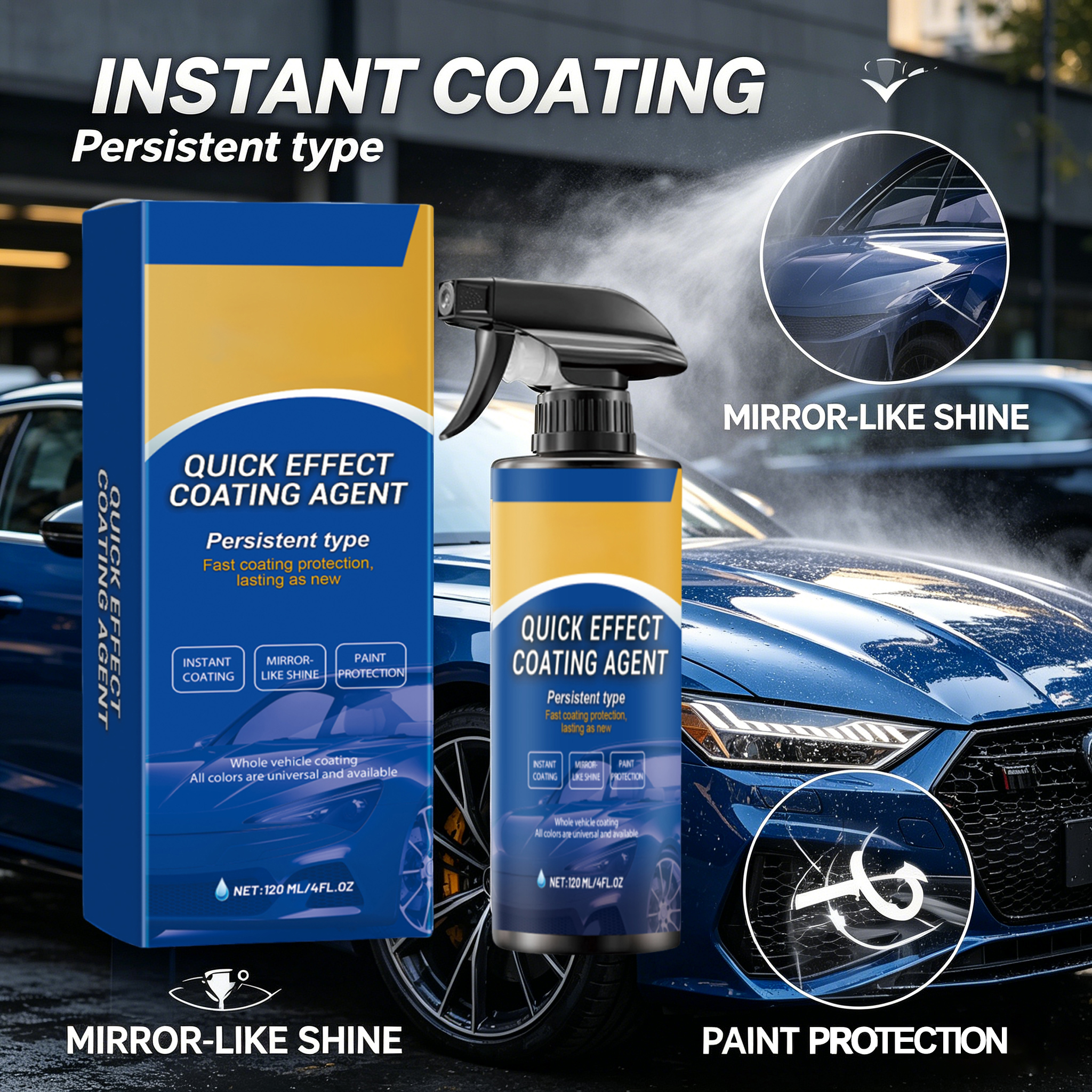 Car Quick Coating Agent Spray  – Car Wax Ceramic Coating recenzja i cena