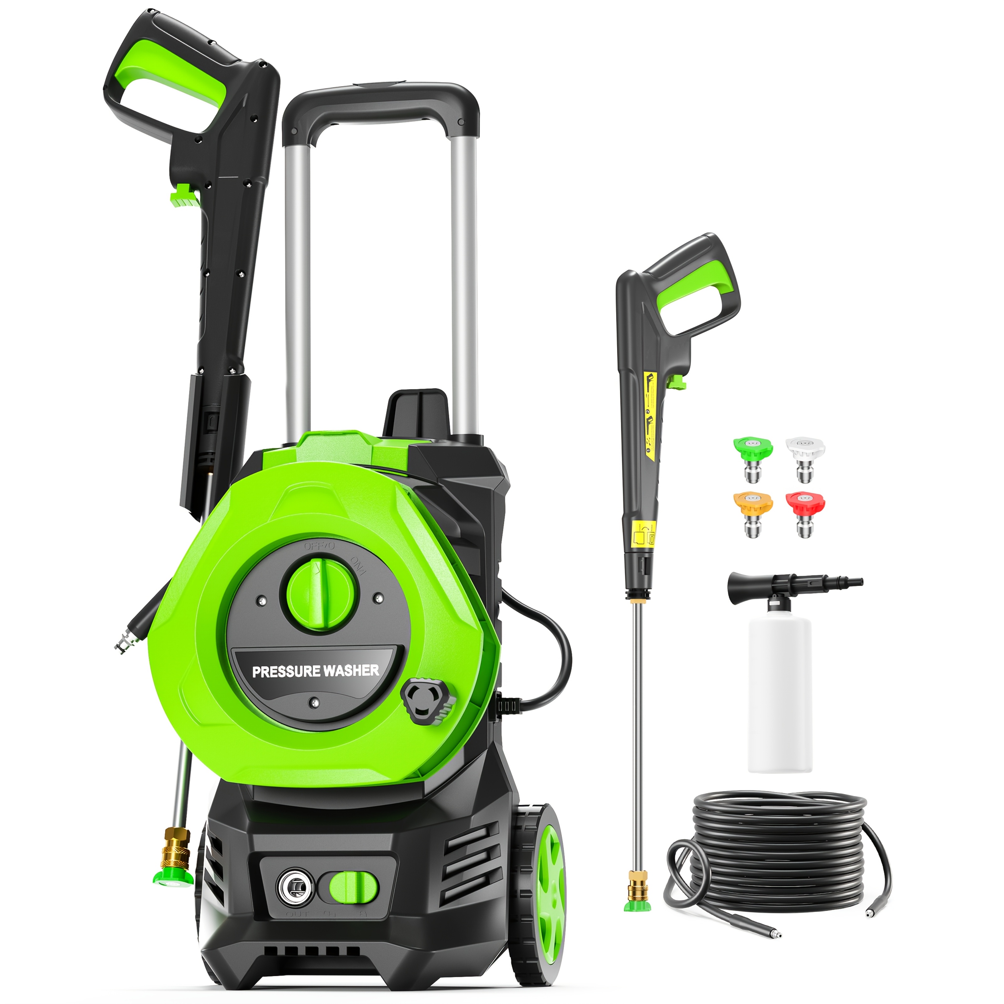 Electric Pressure Washer Power – Foam Cannon Car Wash recenzja i cena