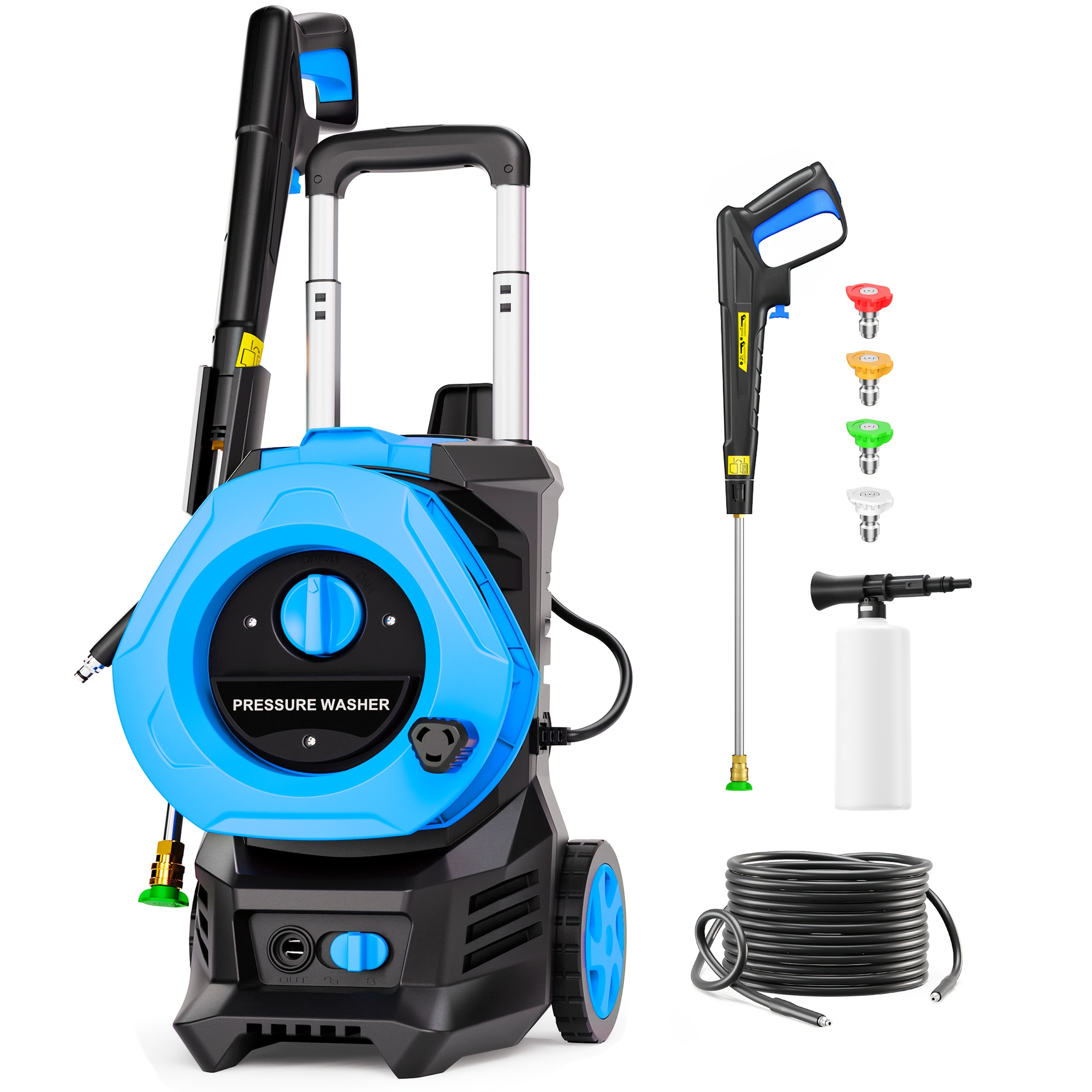 Electric Pressure Washer Power – Foam Cannon Car Wash recenzja i cena