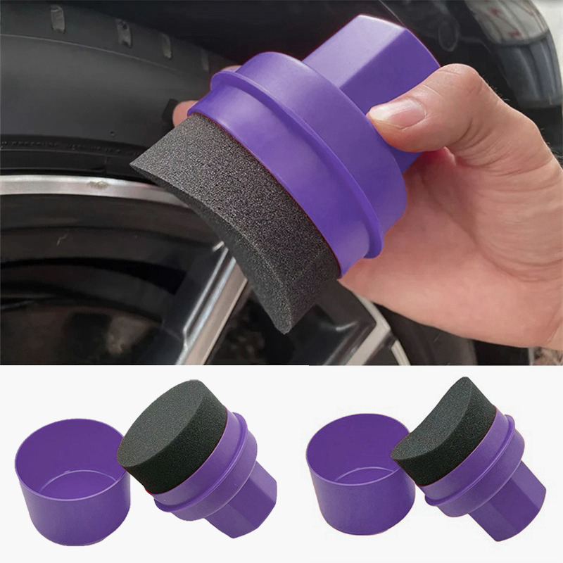 Car Tire Waxing Sponge Car Wax – Wax Applicator Pad recenzja i cena