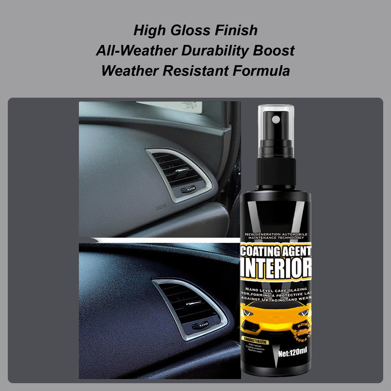 Interior Detailer Spray 120ml  – Seat Cleaner Fabric recenzja i cena