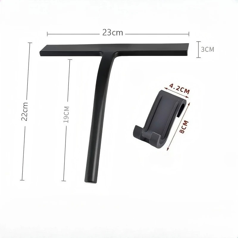 Matte Black Silicone Squeegee  – Glass Cleaner Streak recenzja i cena