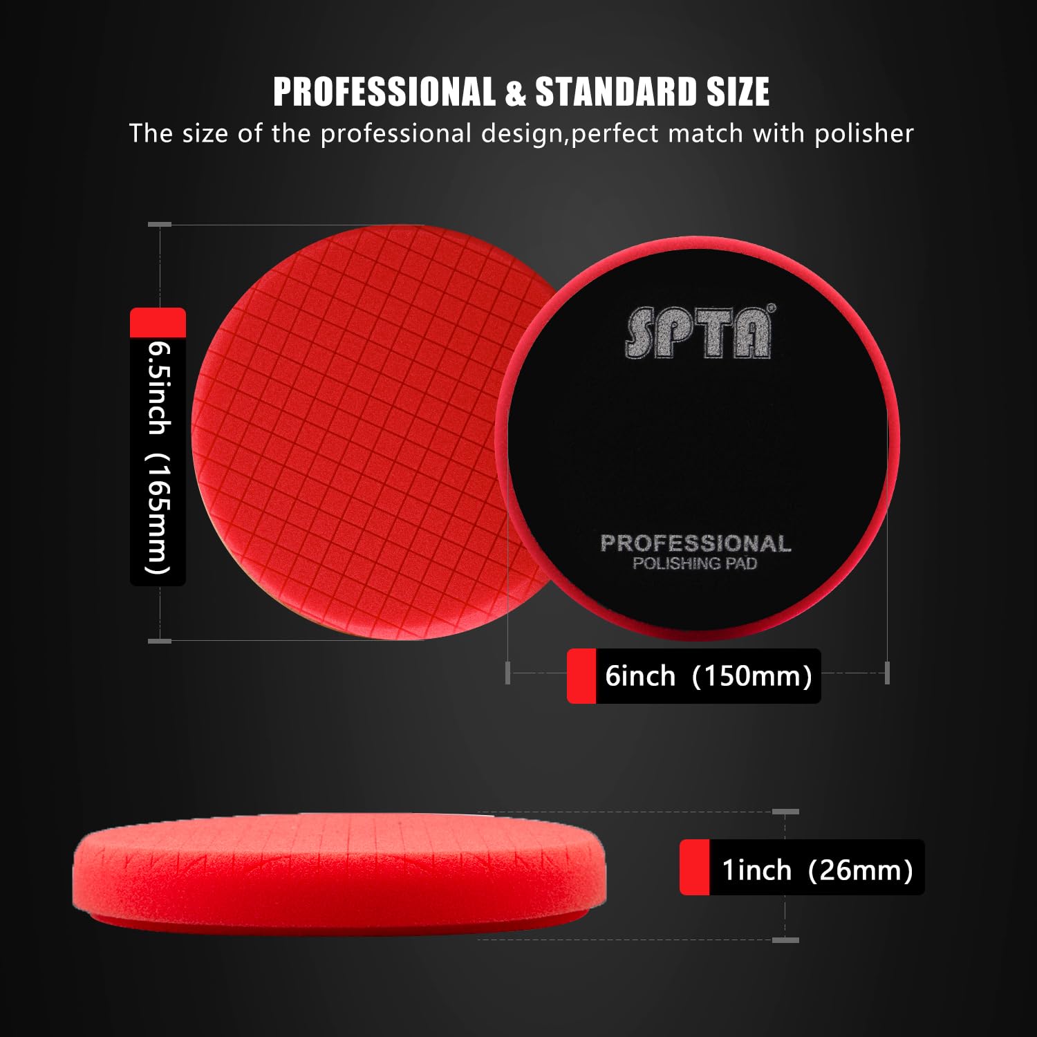 Red Ultra-Fine Polishing Pad S – Polish Pad Set Buffer recenzja i cena