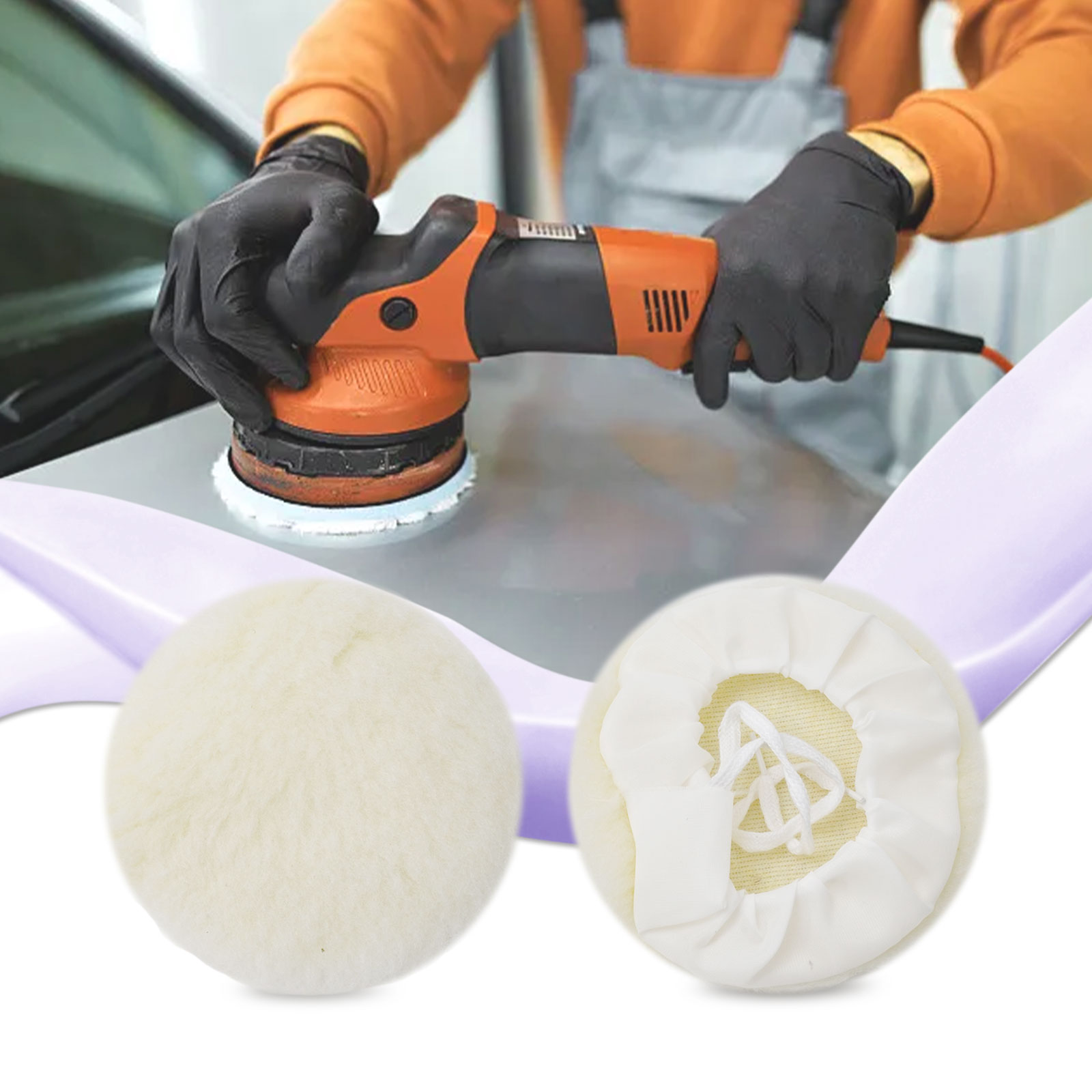 Set Buffing Pads 125mm Buffer  – Polish Pad Set Buffer recenzja i cena