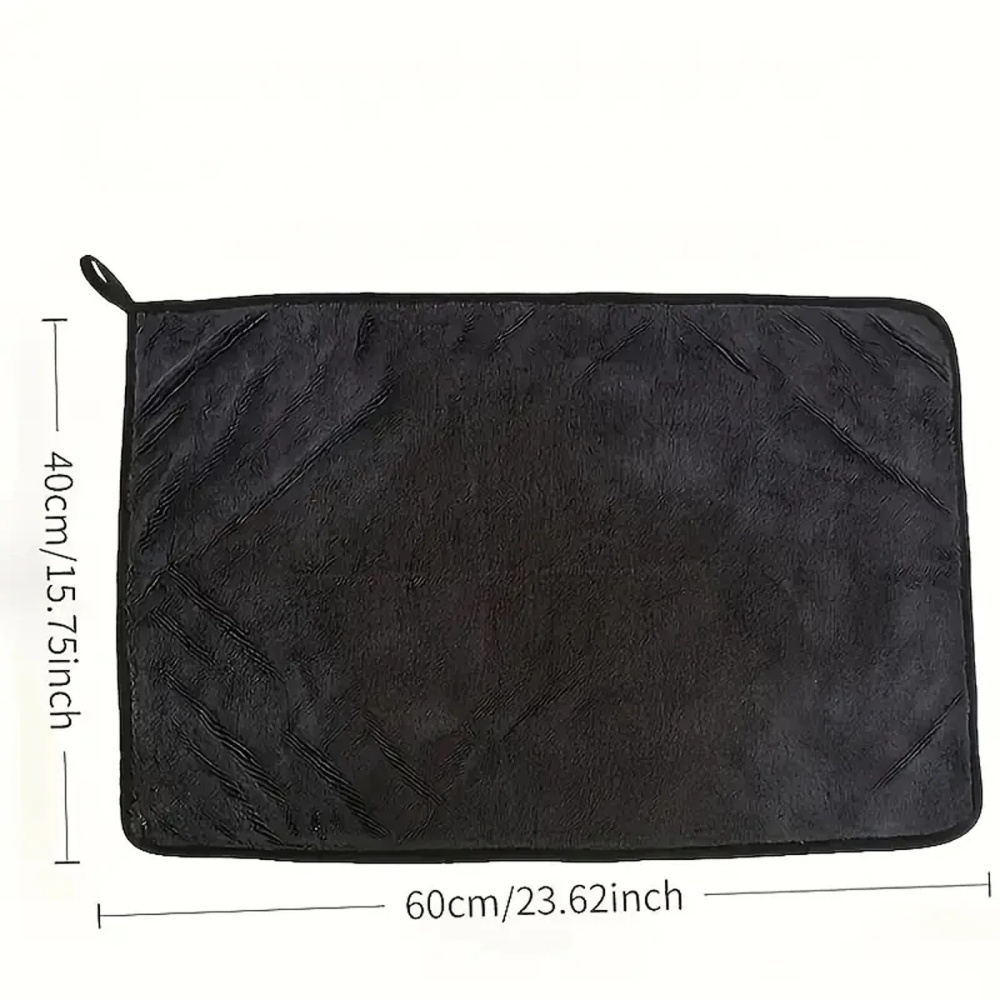 Oversized Dark Gray Car Microf – Microfiber Towel Detailing recenzja i cena
