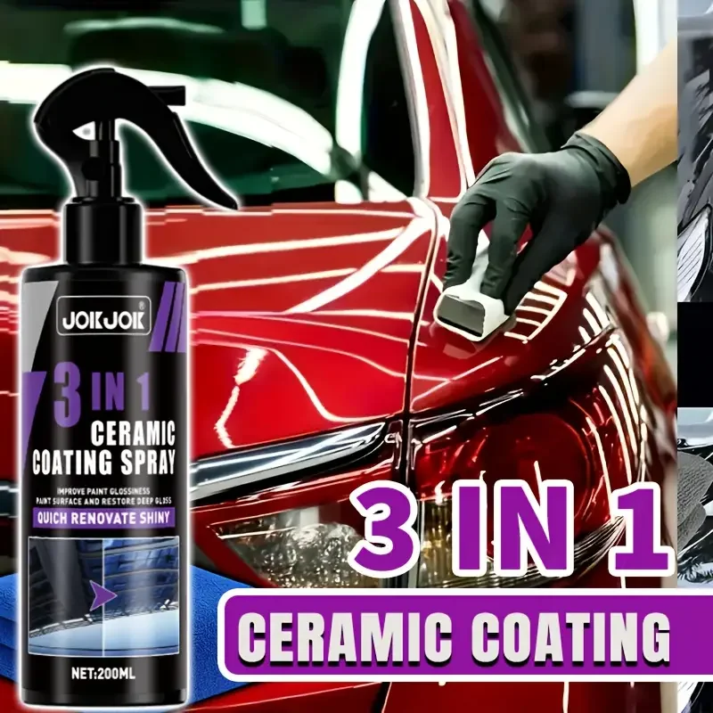 3 in 1 Car Ceramic Liquid Coat – Car Wax Ceramic Coating recenzja i cena