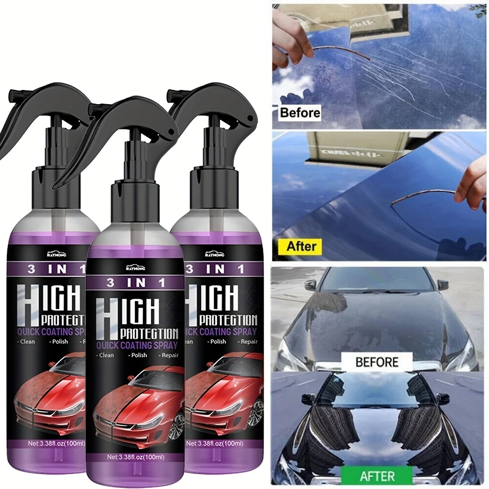 3 in 1 Car Ceramic Liquid Coat – Car Wax Ceramic Coating recenzja i cena