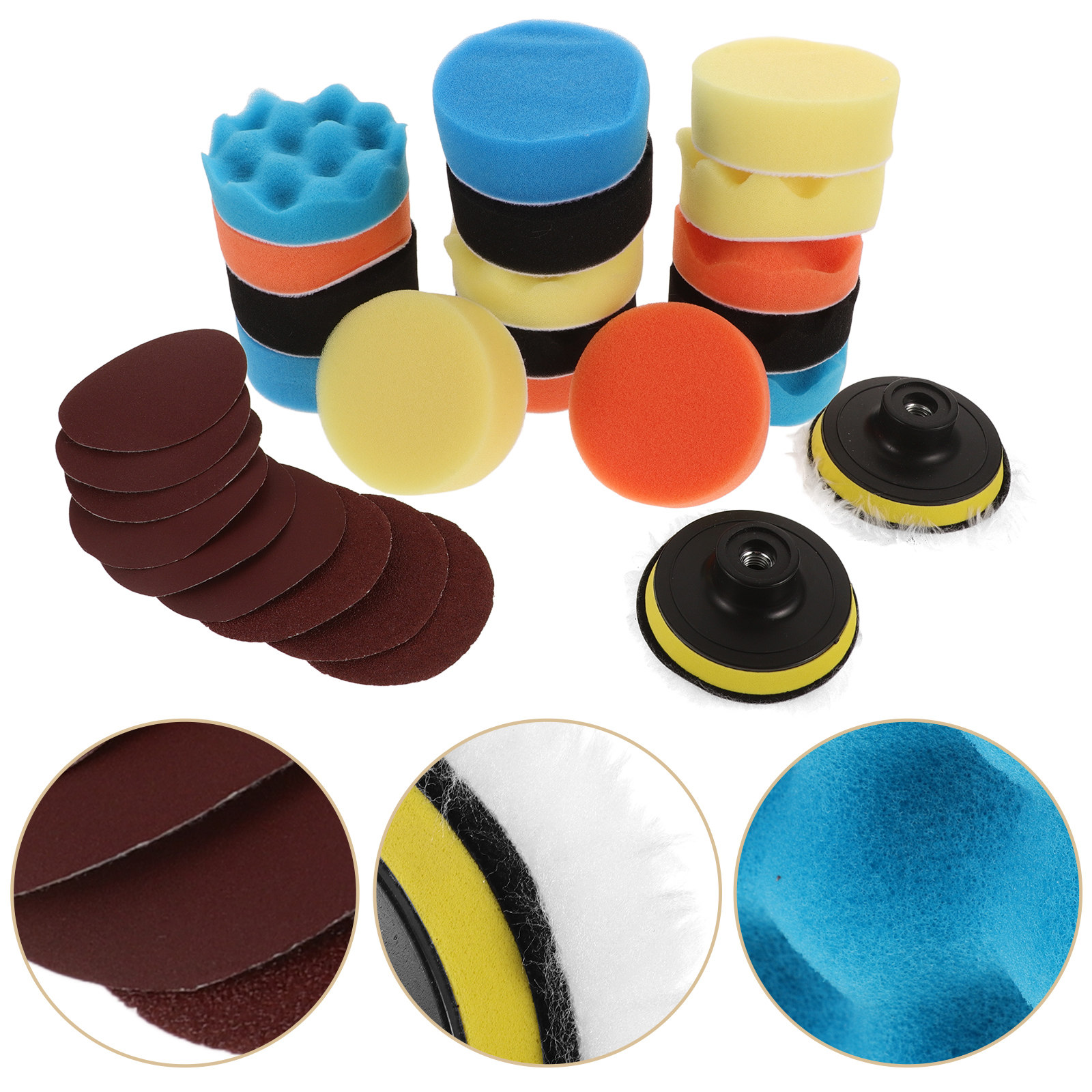 1 Set Sponge Polisher Pad Dril – Polish Pad Set Buffer recenzja i cena