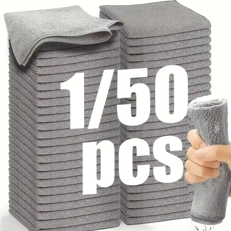 1/50pcs Microfiber Cleaning Cl – Microfiber Towel Detailing recenzja i cena