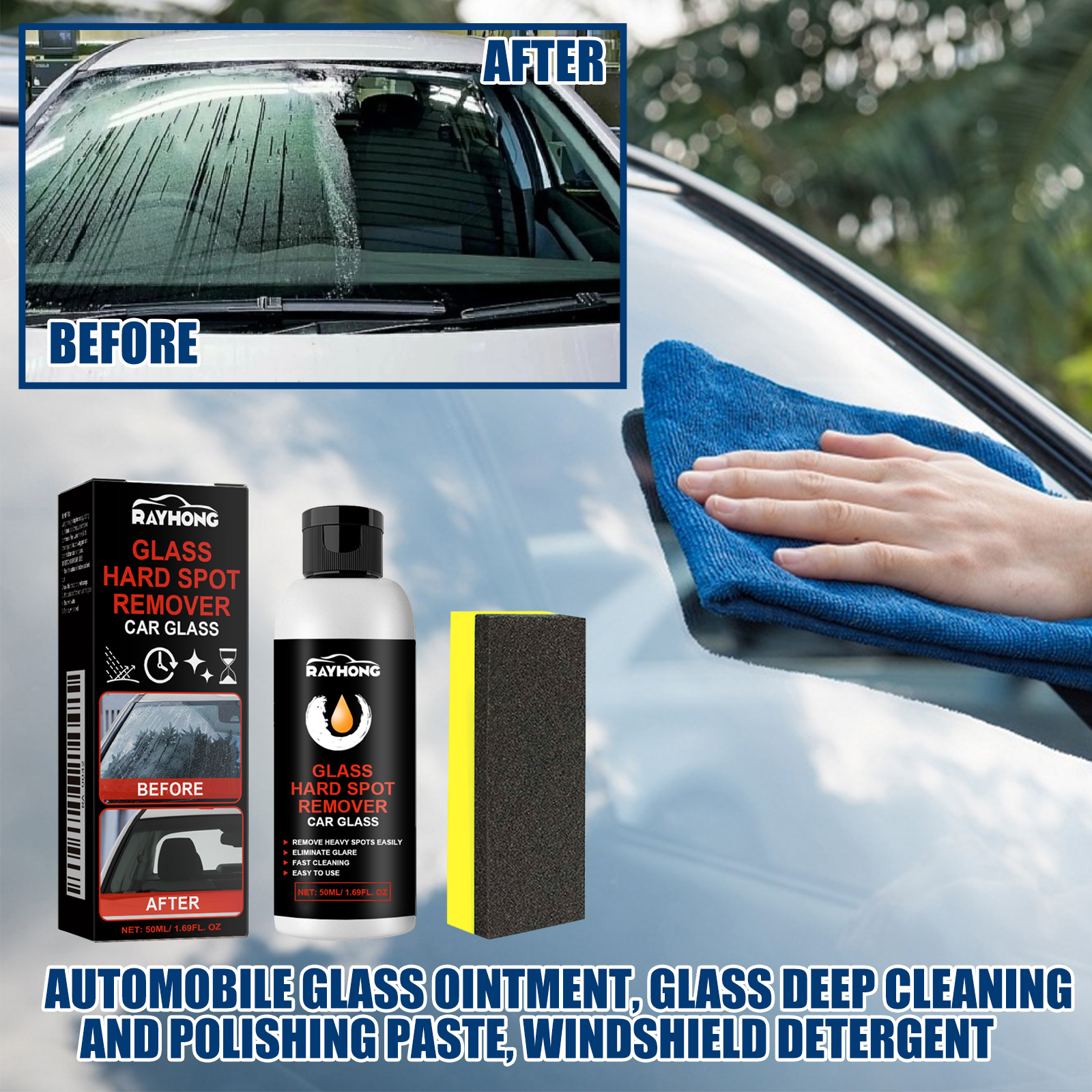 Car Glass Polishing Paste Wind – Car Shampoo Ph recenzja i cena