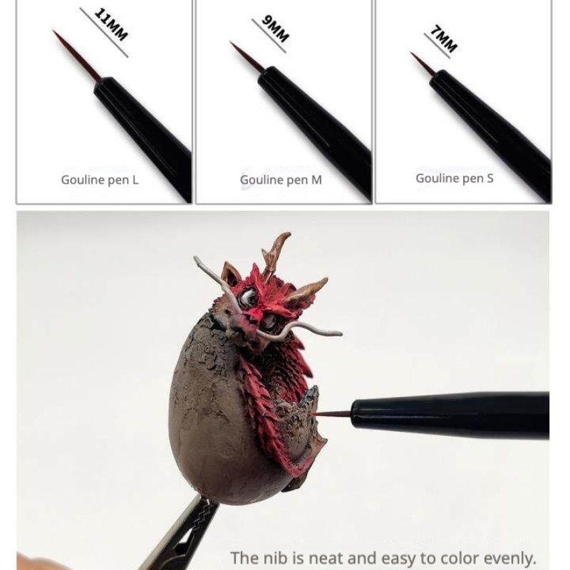 MSWZ MS-063 3-IN-1 Model Hand  – Detailing Brush Set recenzja i cena