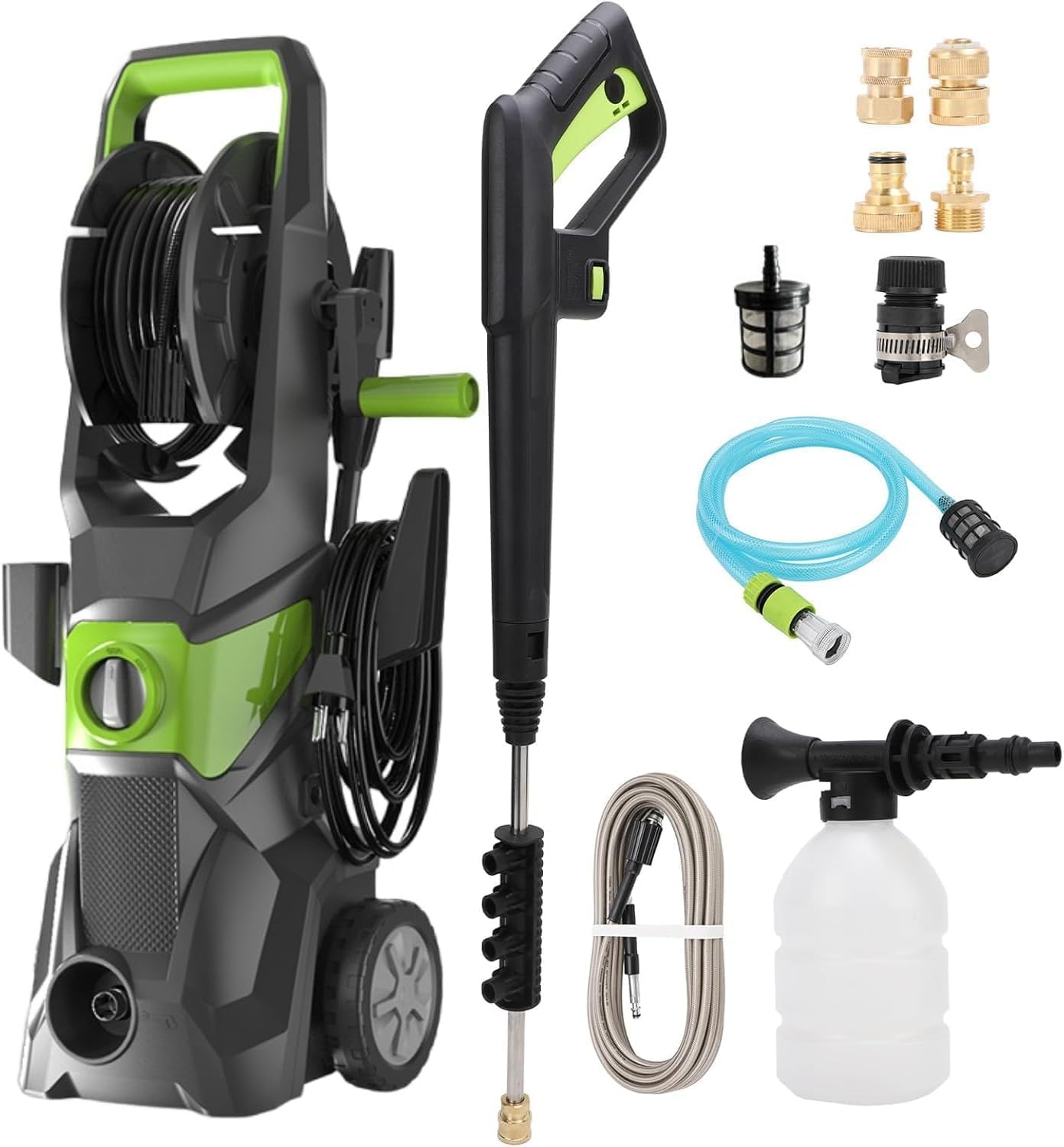 4000PSI Electric Pressure Wash – Pressure Washer Foam Gun recenzja i cena