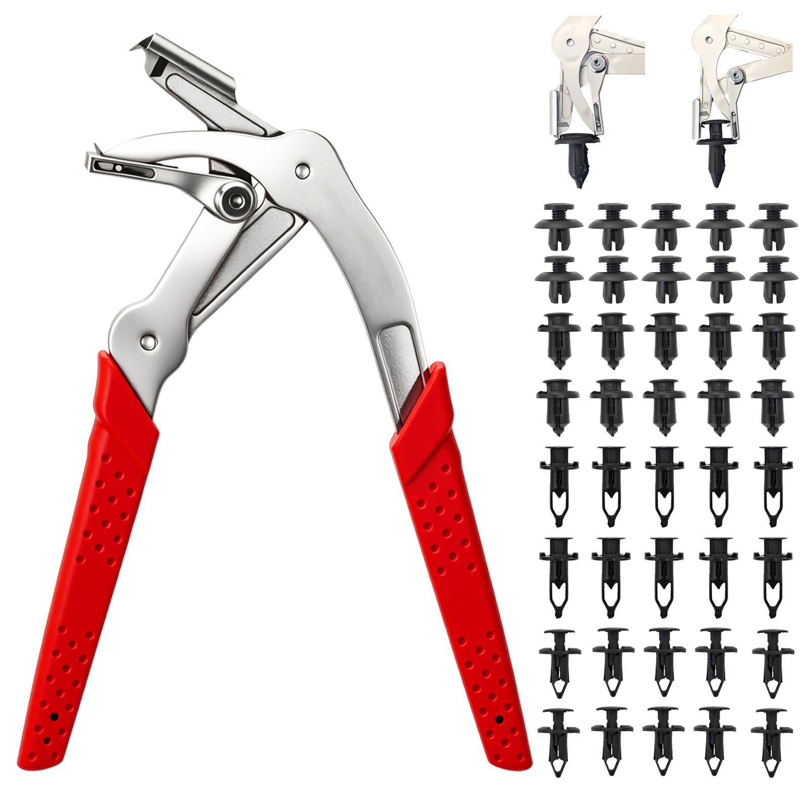 Car Clip Pliers with 40PCS Aut – Trim Restorer Plastic recenzja i cena