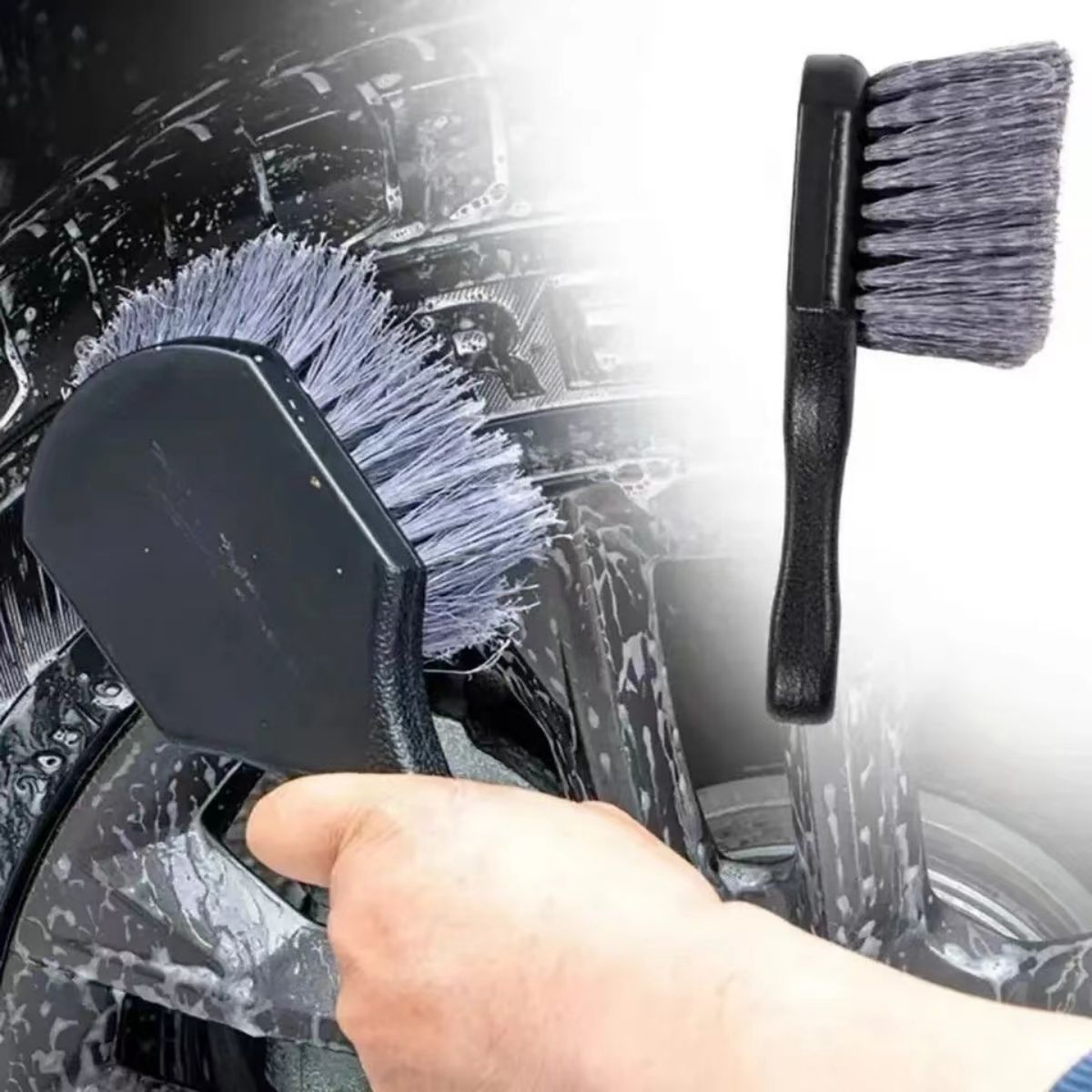 Car Wheel Cleaning Brush Detai – Car Cleaning Brush recenzja i cena