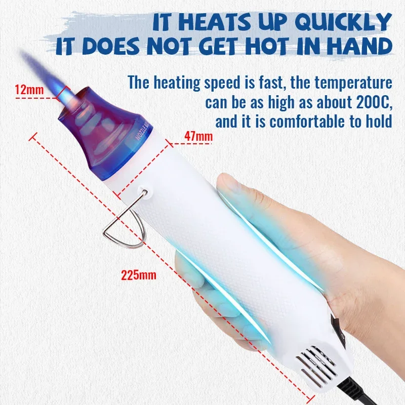 Hot Air Gun 220V Soldering Tem – Dryer Car Blower recenzja i cena