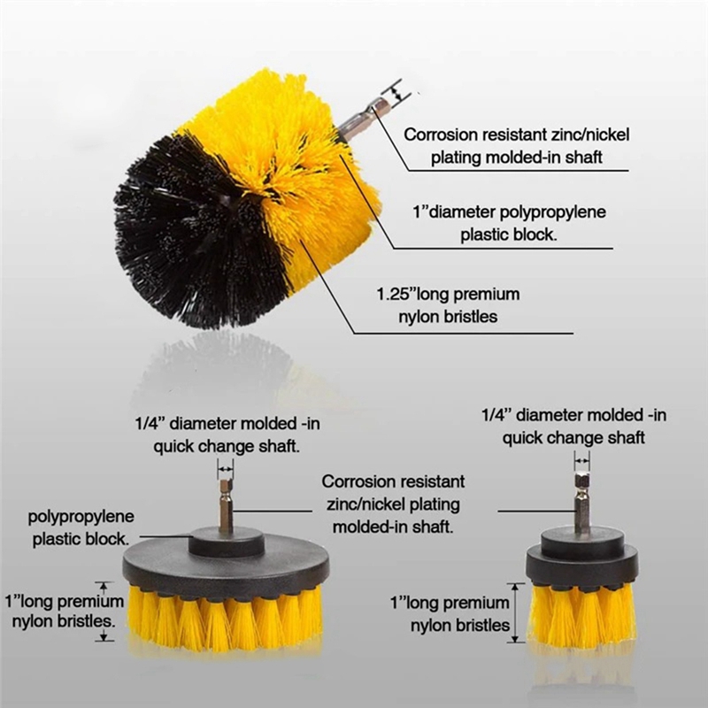 15pcs Electric Floor Scrubber  – Car Cleaning Brush recenzja i cena