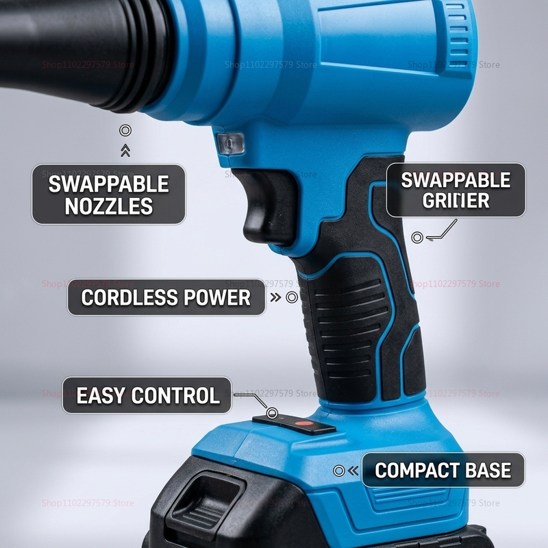 Brushless Turbojet Fan Cordles – Dryer Car Blower recenzja i cena
