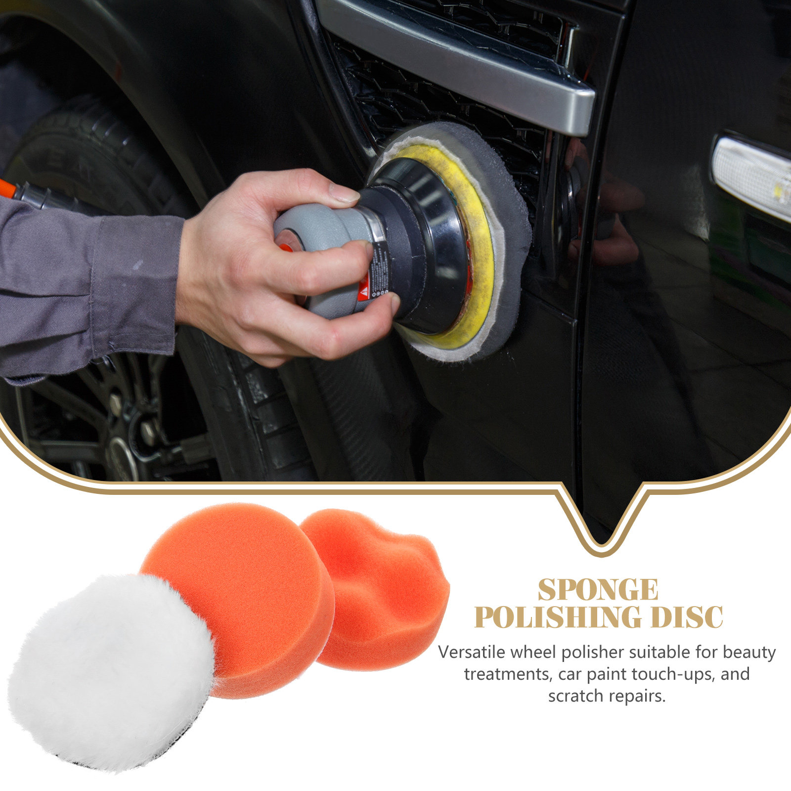 3Pcs Wheel Polishing Pad Set B – Polish Pad Set Buffer recenzja i cena